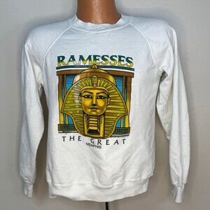 Vintage 1980s Ramesses the Great Memphis Sweatshirt, Tee Jays Size Small